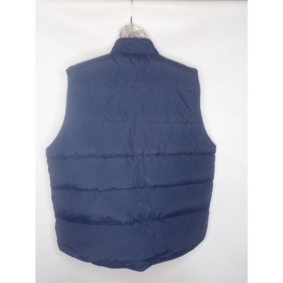 Boden Mens Down Vest XXL Zip Blue‎ with Dog Print Union Jack Interior Zip - Picture 4 of 9